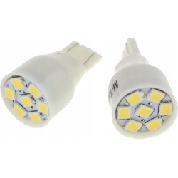 Blisteris 2 vnt. LED T15 W16W 7xSMD2835 12V baltos