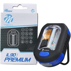 IL90 LED 12+3 SMD , 3 AAA baterijos, su magentu