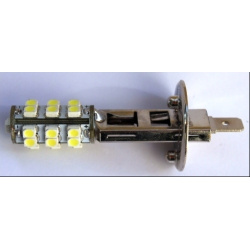 Blisteris 1vnt. LED H1 12V P14,5S su 25 SMD diodais