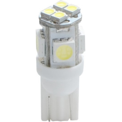 LED T10 12V 2.8W 4xSMD5050 + 4xSMD3528 White