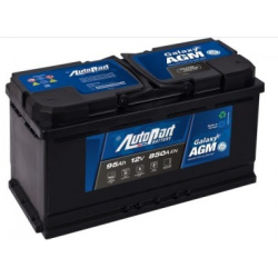 AGM 95AH 12V 850A EN 353x175x190